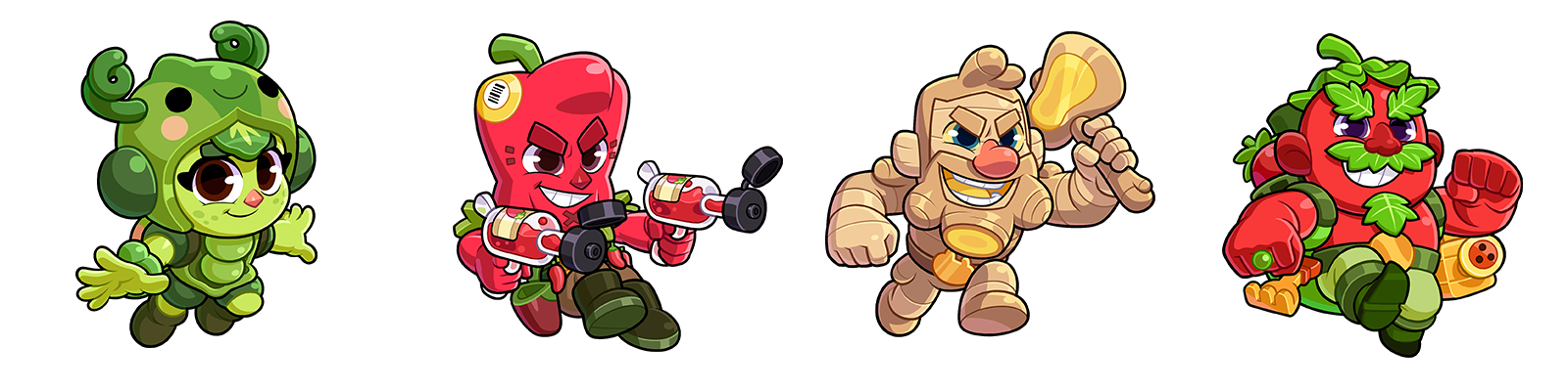 Veggie Theme Skins
